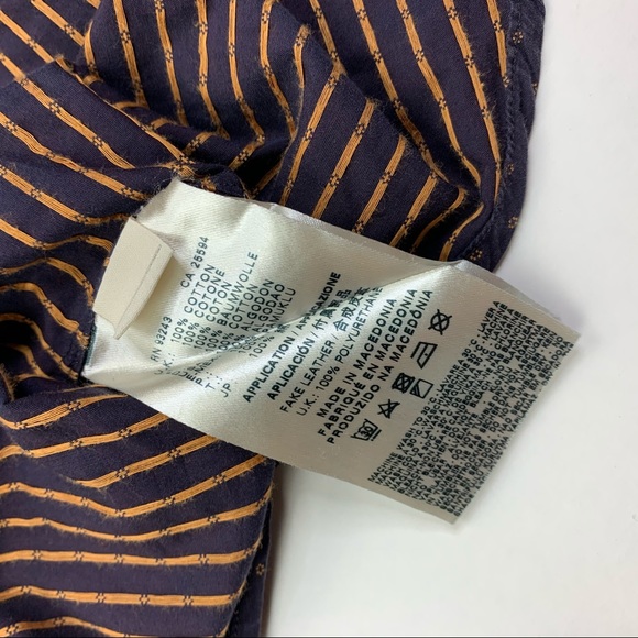 Diesel Black Gold Men’s Shirt Purple Size 52 - Picture 10 of 12